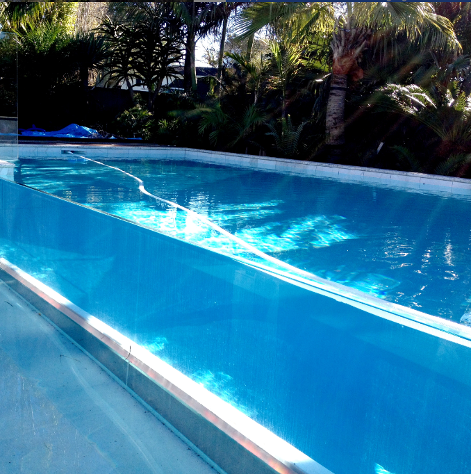 Glass Swimming Pool