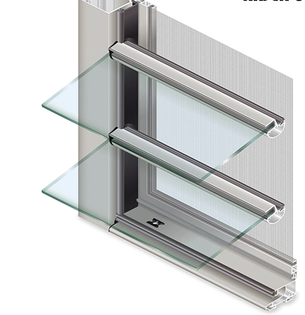 Glass Louvers